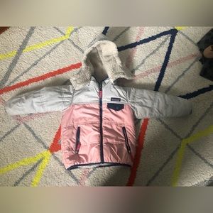 Patagonia reversible hooded coat kids